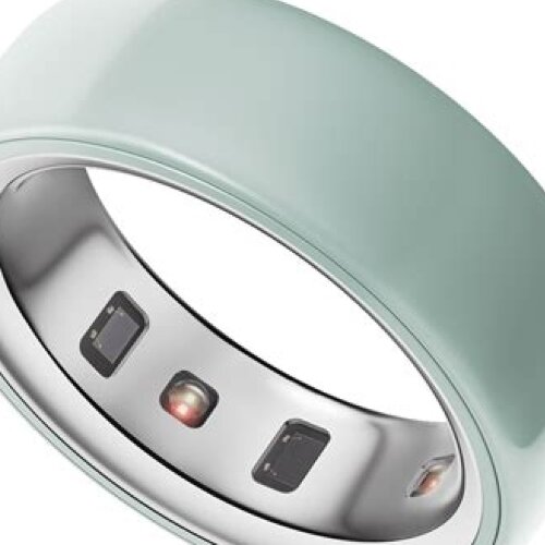 Умное кольцо Oura Ring 4 Ceramic Tide (Бирюзовый)