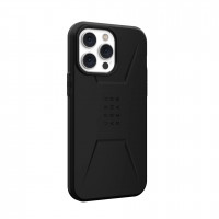 Защитный чехол с поддержкой MagSafe Uag Civilian для iPhone 14 Pro Max - Черный (Black)