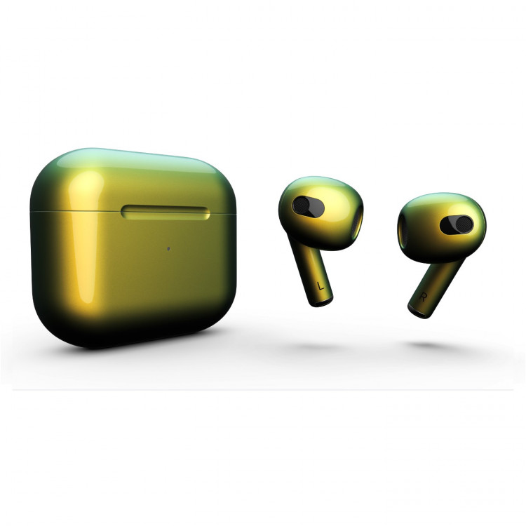 AirPods 3 (2022) - золотой хамелеон глянцевый