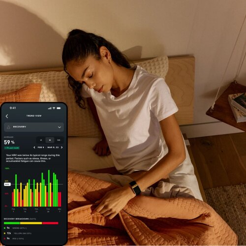 Фитнес-браслет WHOOP MG LIFE , Band SuperKnit Onyx, с подпиской на 12 месяцев