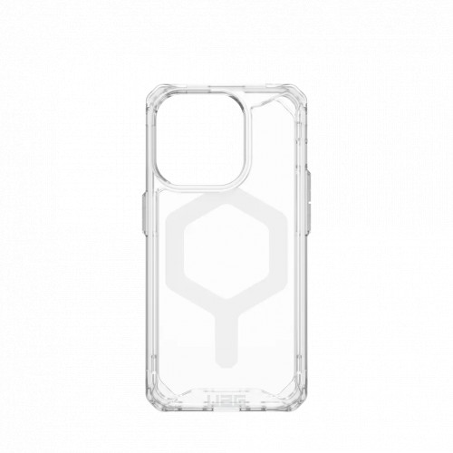 Защитный чехол Uag Plyo для iPhone 15 Pro с MagSafe - Лед/белый (Ice/White)