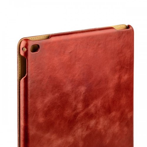 Кожаный чехол i-Carer Vintage для iPad Pro 12,9 Коричневый