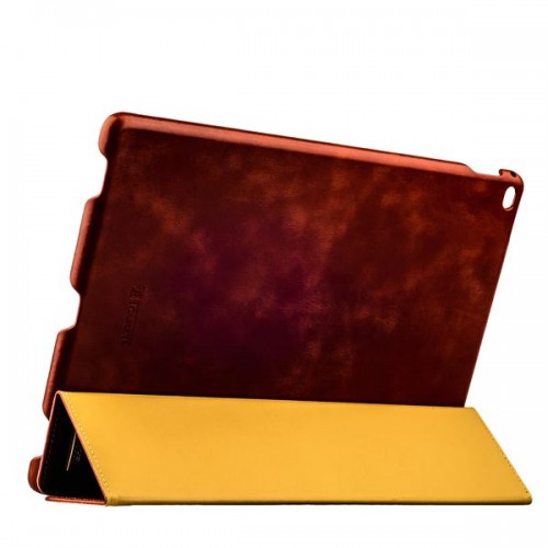Кожаный чехол i-Carer Vintage для iPad Pro 12,9 Коричневый