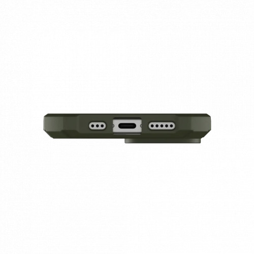 Защитный чехол Uag Essential Armor для iPhone 15 Plus MagSafe - Оливковый (Olive Drab)