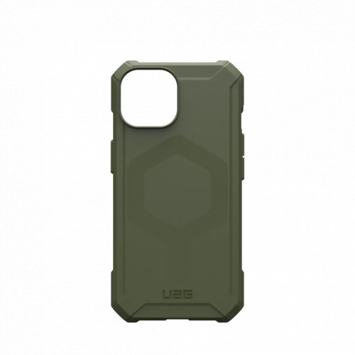 Защитный чехол Uag Essential Armor для iPhone 15 Plus MagSafe - Оливковый (Olive Drab)