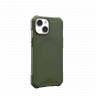 Защитный чехол Uag Essential Armor для iPhone 15 Plus MagSafe - Оливковый (Olive Drab)