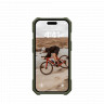 Защитный чехол Uag Essential Armor для iPhone 15 Plus MagSafe - Оливковый (Olive Drab)