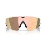 Oakley Meta Vanguard (Белая оправа, линзы Prizm розовое золото)