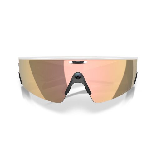 Oakley Meta Vanguard (Белая оправа, линзы Prizm розовое золото)