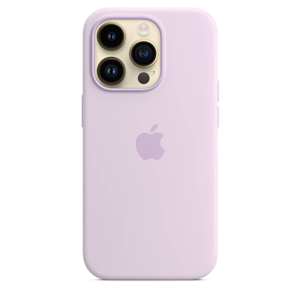 Купить силиконовый чехол для iPhone 14 Pro Max Lilac в Москве цена