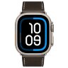 Apple Watch Ultra 3 Hermes 49mm Titanium Case with  Single Tour Deployment Ebene