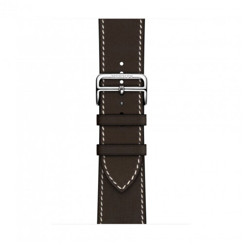 Apple Watch Ultra 3 Hermes 49mm Titanium Case with  Single Tour Deployment Ebene