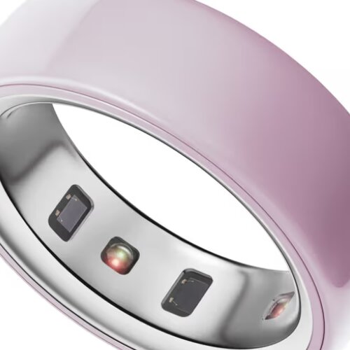 Умное кольцо Oura Ring 4 Ceramic Petal (Розовый)