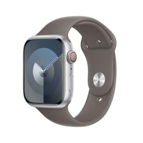Спортивный ремешок для Apple Watch 45mm Sport Band (S/M) - Серый (Clay)
