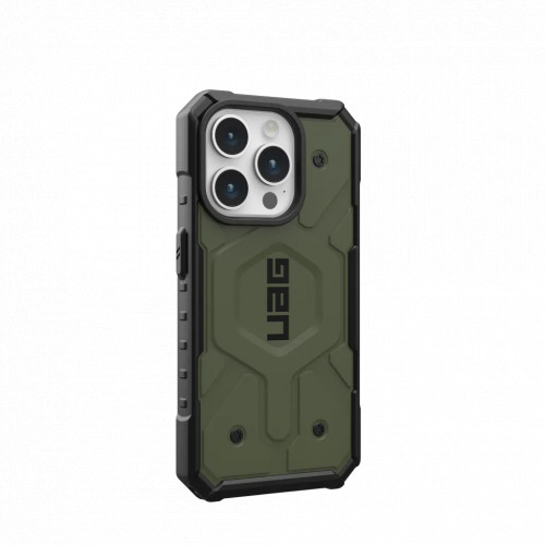 Защитный чехол Uag Pathfinder для iPhone 15 Pro Max с MagSafe - Оливковый (Olive Drab)