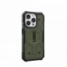 Защитный чехол Uag Pathfinder для iPhone 15 Pro Max с MagSafe - Оливковый (Olive Drab)