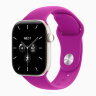 Apple Watch Series 12 42mm, Pearl White Ceramic Case with Sport Band - Magenta