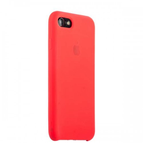 Чехол-накладка Silicone для iPhone 8 и 7 - Красный