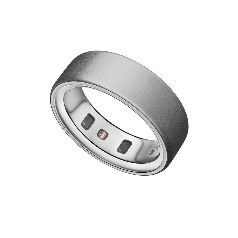 Oura Ring 4 シルバー US8 オーラリング Oura Ring Heritage silver