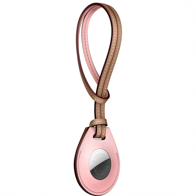AirTag Hermes Bag Charm - Rose Sakura