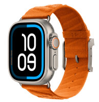 Apple Watch Ultra 3 Hermes 49mm, ремешок En Mer оранжевого цвета