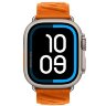 Apple Watch Ultra 3 Hermes 49mm, ремешок En Mer оранжевого цвета