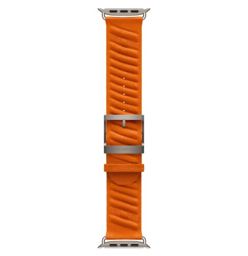Apple Watch Ultra 3 Hermes 49mm, ремешок En Mer оранжевого цвета