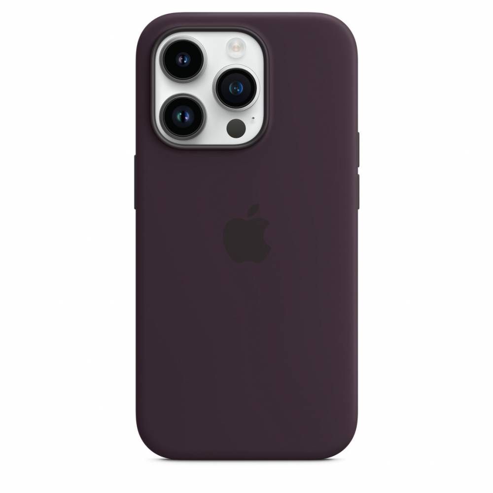 Купить силиконовый чехол для iPhone 14 Pro Max Elderberry в Москве цена