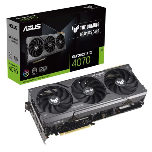 Игровая видеокарта NVIDIA ASUS TUF Gaming GeForce RTX 4070 12GB
