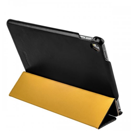 Кожаный чехол i-Carer Vintage для iPad Pro 9,7 Чёрный