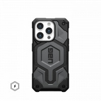 Защитный чехол Uag Monarch Pro для iPhone 15 Pro Max с MagSafe - Серебро (Silver)