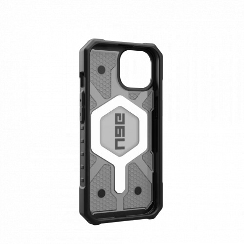 Защитный чехол Uag Pathfinder Clear для iPhone 15 Plus MagSafe - Пепел (Ash)