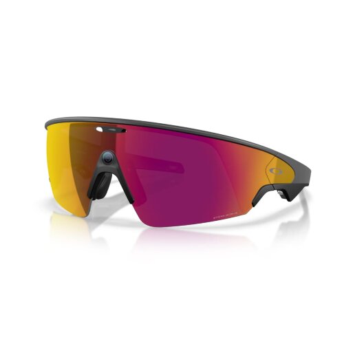 Oakley Meta Vanguard (Черная оправа, линзы Prizm Transitions бордовые)