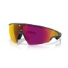 Oakley Meta Vanguard (Черная оправа, линзы Prizm Transitions бордовые)