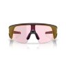 Oakley Meta Vanguard (Черная оправа, линзы Prizm Transitions бордовые)