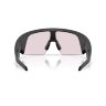 Oakley Meta Vanguard (Черная оправа, линзы Prizm Transitions бордовые)