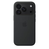 Силиконовый чехол для iPhone 18 Pro с MagSafe — Черный (Black)