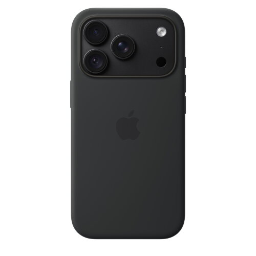 Силиконовый чехол для iPhone 18 Pro с MagSafe — Черный (Black)