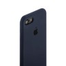 Чехол-накладка Silicone для iPhone 8 и 7 - Темно-синий