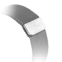 Ремешок из нержавеющей стали для Apple Watch 42мм W6 MAGNET Band (Серебристый)