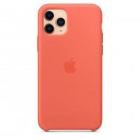 Силиконовый чехол для iPhone 11 Pro Max, цвет «спелый клементин» (оранжевый)