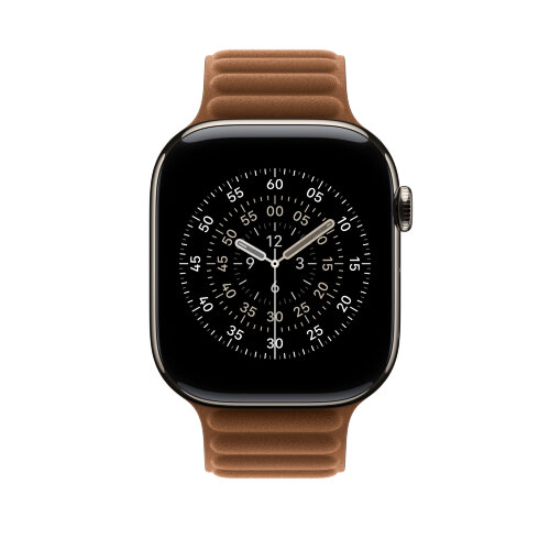 Ремешок для Apple Watch 46mm Magnetic Link (M/L) - Коричневый (Caramel)