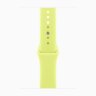Apple Watch SE 3 40mm, Starlight Aluminum Case with Sport Band - Neon Yellow