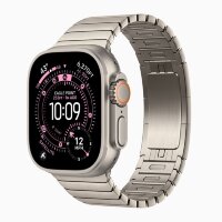 Apple Watch Ultra 3 49mm Titanium Case with Natural Link Bracelet