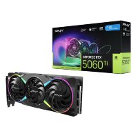 Видеокарта NVIDIA PNY GeForce RTX 5060 Ti EPIC-X R ГБ Triple Fan OC 8 ГБ