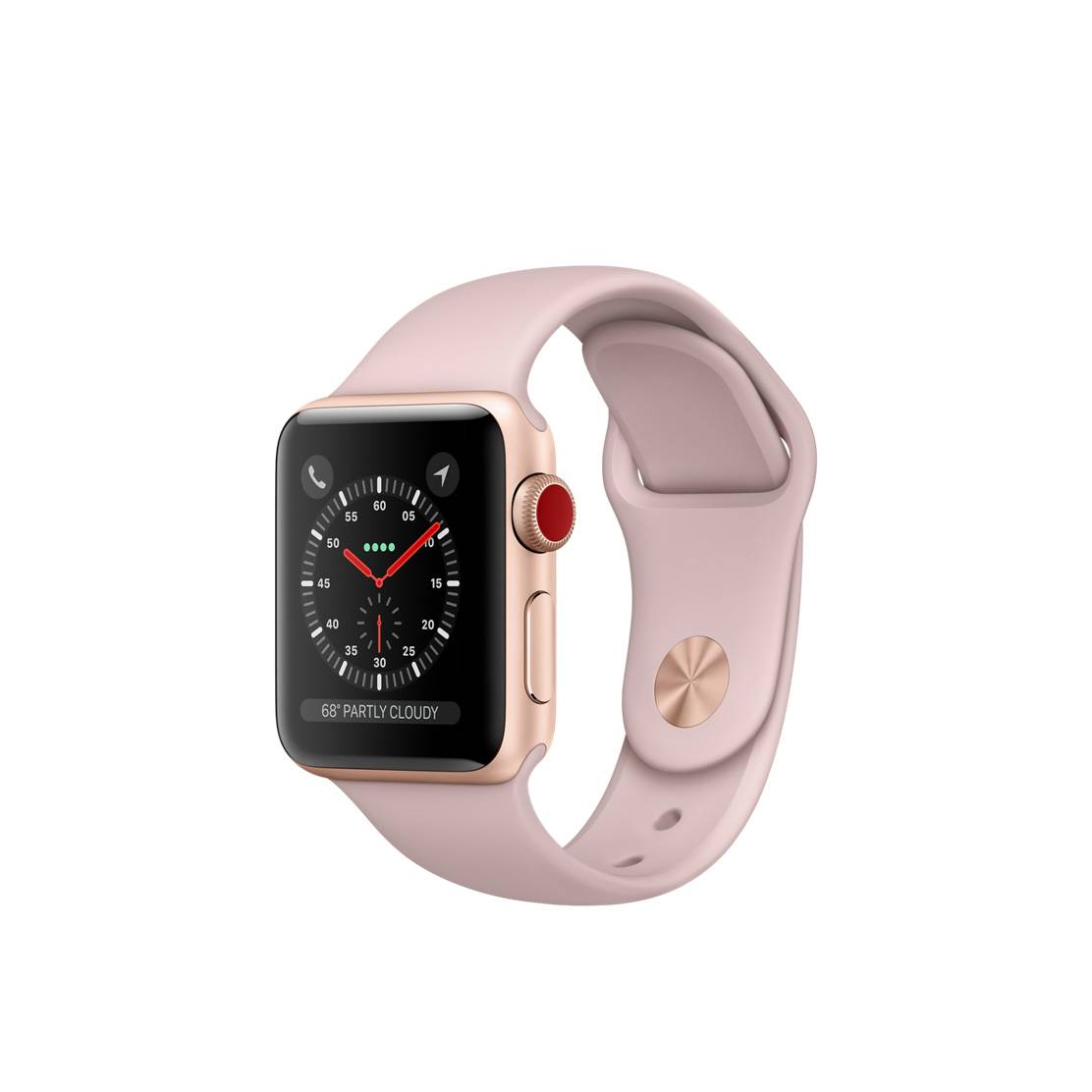 Apple Watch Series 3 38mm cellular Gold Aluminum case