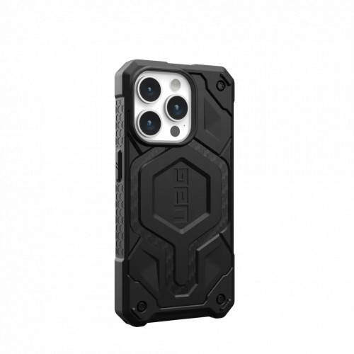 Защитный чехол Uag Monarch Pro для iPhone 15 Pro Max с MagSafe - Углеродное волокно (Carbon Fiber)
