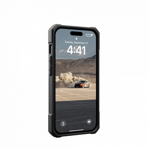 Защитный чехол Uag Monarch для iPhone 15 Plus - Углеродное волокно (Carbon Fiber)