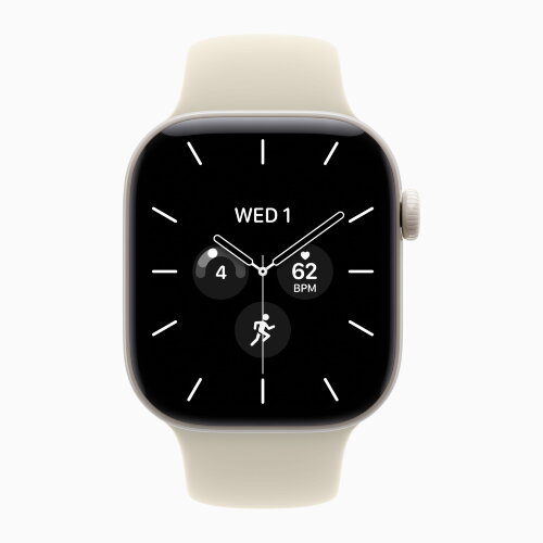 Apple Watch Series 12 42mm, Pearl White Ceramic Case with Sport Band - Sand