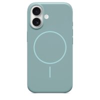 Чехол Beats для iPhone 16 с MagSafe - Riptide Blue (Зелено-голубой)